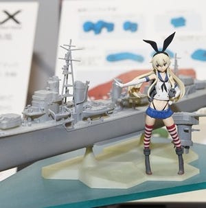 マックスファクトリー×ハセガワが初コラボ!新感覚プラモ『駆逐艦×艦娘 島風』