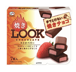 不二家「ルック」から初の"焼きチョコ"が登場 ‐ 夏でも手で溶けない!