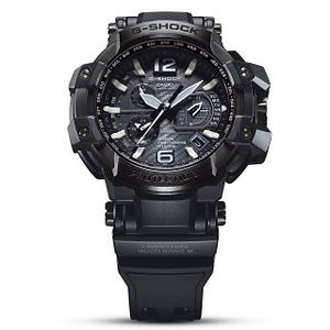 カシオ「G-SHOCK」、64チタン&精悍デザインのGPS対応「GPW-1000T」