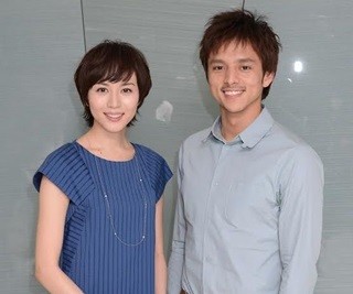 比嘉愛未&満島真之介、LINEで主演ドラマ"番組裏実況" 視聴者の質問にも回答