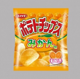 湖池屋から「ポテトチップス みかん味」が再発売! 今度は扇風機でもみかん?