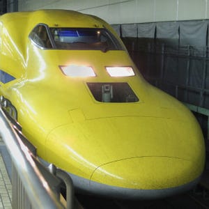 JR東海「新幹線なるほど発見デー」 - 「ドクターイエロー」車体上げ実演も