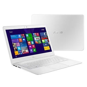 ASUS、約1.2kgの13.3型スリムモバイルノート「ZenBook UX305FA」に白モデル