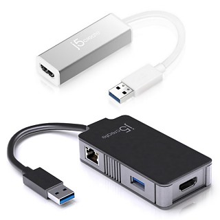 j5 create、USB 3.0ディスプレイアダプタやマルチIFボックスなど4製品