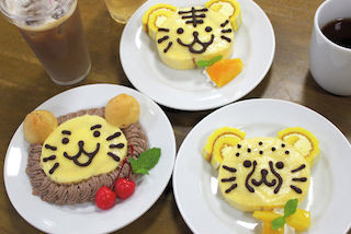 ネコ科の可愛い「猛獣スイーツ」が販売中