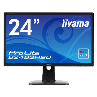 iiyama、ブルーライト低減&フリッカーフリー機能搭載の24型フルHD液晶