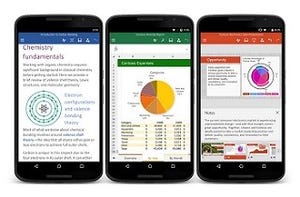 米Microsoft、Android向けのWord、Excel、PowerPointアプリを正式提供