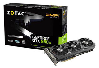 ZOTAC、独自の冷却機構を搭載するOC対応GeForce GTX 980 Tiカード