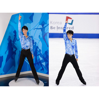 羽生結弦の特設エリアがマダム・タッソーに! 等身大フィギュアに初公開写真も