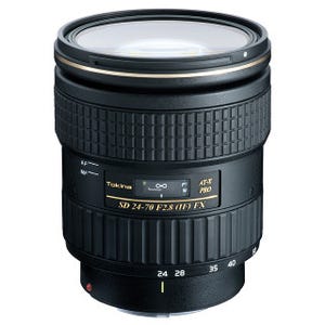 トキナー、「AT-X 24-70 F2.8 PRO FX」キヤノン用を7月24日に発売