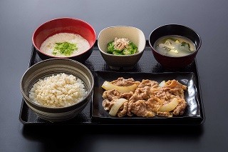 吉野家、"がっつりヘルシー"な健康商品第3弾「麦とろ牛皿御膳」などを発売