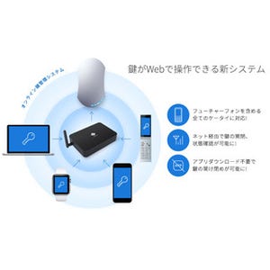 スマートロックの「Akerun」、ガラケーからも鍵の開閉が可能に