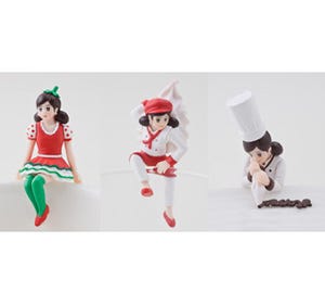 「コップのフチ子」のコラボメニューがスイーツパラダイス3店舗に登場