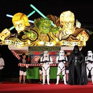 【写真特集】"スター･ウォーズねぶた"前夜祭セレモニー - 全4台を徹底紹介