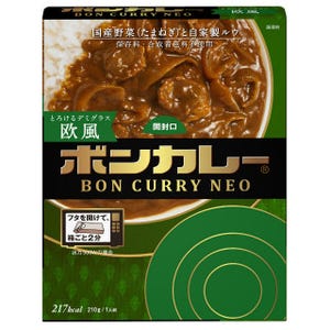 大塚食品、「ボンカレーネオ とろけるデミグラス欧風」など3種を発売