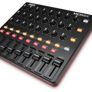 AKAI Professionalの小型ミキサー/DAWコントローラー「MIDI MIX」発売