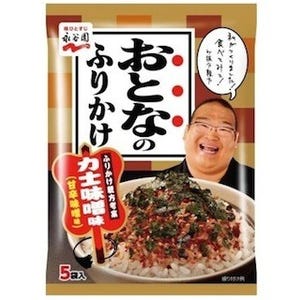 永谷園、振分親方との共同開発「おとなのふりかけ 力士味噌味」を発売