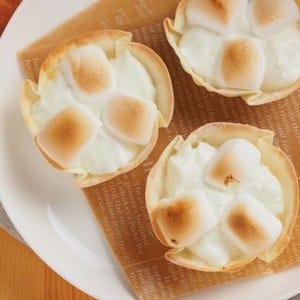 餃子の皮でつくるタルトが簡単! おいしい!!