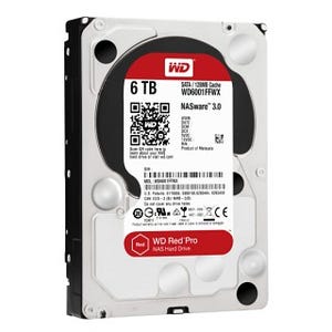 ウエスタンデジタル、NAS向けHDD「WD Red Pro」に5TBモデルと6TBモデル