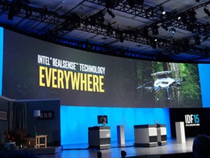 IDF 2015 - IoTへの取り組みを一挙に紹介、極小モジュール「Curie」や次世代メモリ技術「3D XPoint」のデモも披露