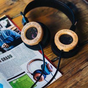 GRADO、木製ハウジングの開放型ヘッドホン「GH1」 - 限定22台