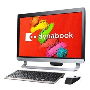 東芝、根強い人気のTVチューナーなし21.5型オールインワン「dynabook D」