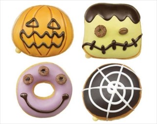 クリスピー・クリーム・ドーナツ、ハロウィーン限定ドーナツ4種など発売