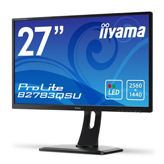 iiyama、AMD FreeSync対応の27型WQHD液晶ディスプレイ「ProLite B2783QSU」