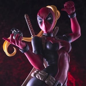 「デッドプール」が美少女フィギュアに!?ボティースーツ＆グラマラスボディ