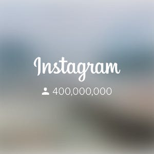 Instagramの月間アクティブユーザー数が4億人突破 - 日本では810万人が利用