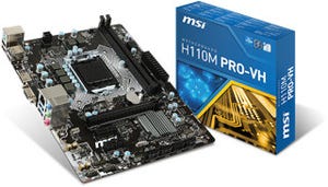 MSI、ビジネス向けマザーボードにIntel H110搭載のエントリーモデル