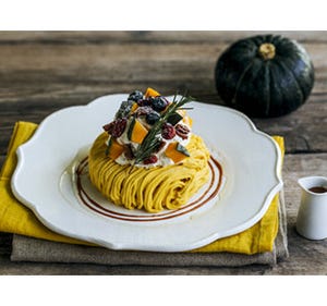 「J.S. PANCAKE CAFE」に、かぼちゃを使ったハロウィン限定パンケーキ登場