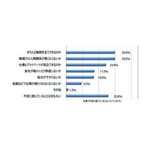 仕事で実現したいこと、20代｢社会を良くすること｣・40代｢会社の成長｣