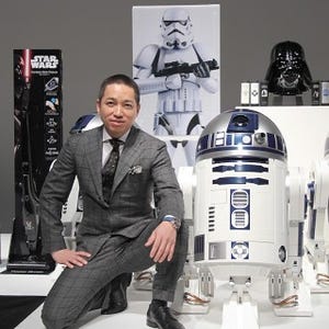 あの「R2-D2」がビールを持ってきてくれる! - ハイアール、等身大R2-D2冷蔵庫などAQUA「STAR WARS」シリーズ発表会