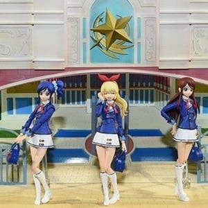 『アイカツ!』S.H.Figuartsに、いちご&あおい&蘭が冬制服ver.で登場