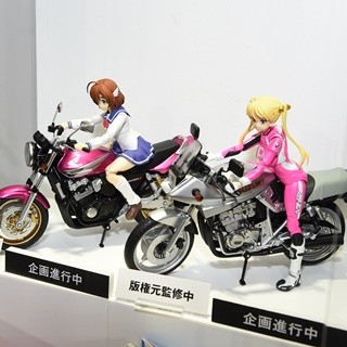 『ばくおん!!』より、羽音&凜が愛車とともにS.H.Figuartsで参考出品