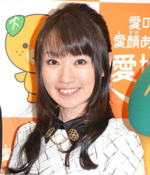 水樹奈々、愛媛ゆるキャラ・みきゃんになりきり「応援よろしく頼むけん!」