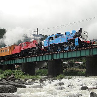 大井川鐵道「トーマス号」「ジェームス号」営業運転では初の重連運転決定!