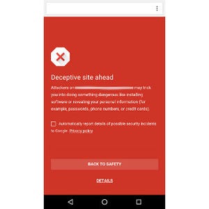 Google、「セーフブラウジング」をAndroid版Chromeに追加