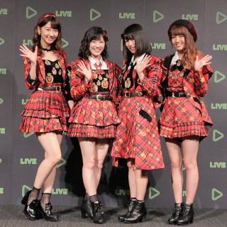 【レポート】LINE、生放送を配信できる「LINE LIVE」発表 - AKB48が魅力をアピール