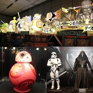 『スター･ウォーズ』アート展、豪華すぎる展示大紹介! 東京初上陸のねぶた、等身大フィギュアも