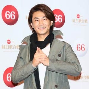 氷川きよし、正しい"五郎丸ポーズ"に興味津々「こうですか?」 - 紅白リハ