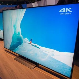 ソニーのCES 2016展示、4K・HDR時代を迎え撃つ「BRAVIA X93D」が主役