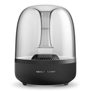 harman/kardon、スケルトンスピーカー「AURA」のBluetoothモデル