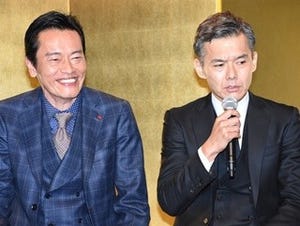 遠藤憲一&渡部篤郎、互いの印象は「男の色気がある」「最近お金貯めてる」