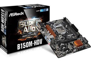 ASRock、税別9,200円前後のIntel B150搭載マイクロATXマザーボード