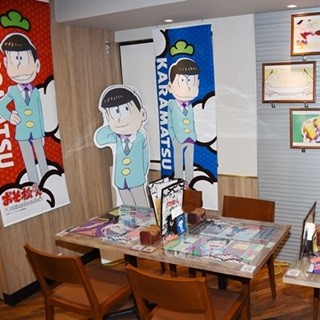 『おそ松さん』がカフェに!? - アニメイトカフェ池袋3号店にオリジナルメニュー&グッズが登場