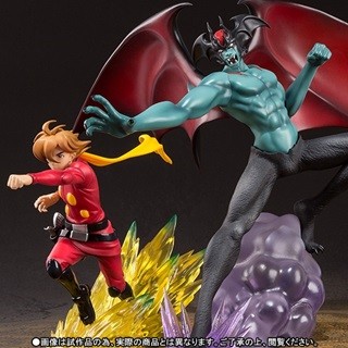 夢のコラボ作『サイボーグ009VSデビルマン』名場面がフィギュアで再現