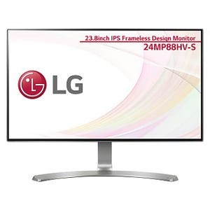 LG、ベゼル幅2.5mmのフレームレスパネルを採用した23.8型AH-IPS液晶