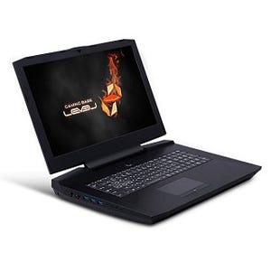 iiyama PC「LEVEL∞」、デスクトップPC向けCPU/GPU搭載の17.3型ノートPC